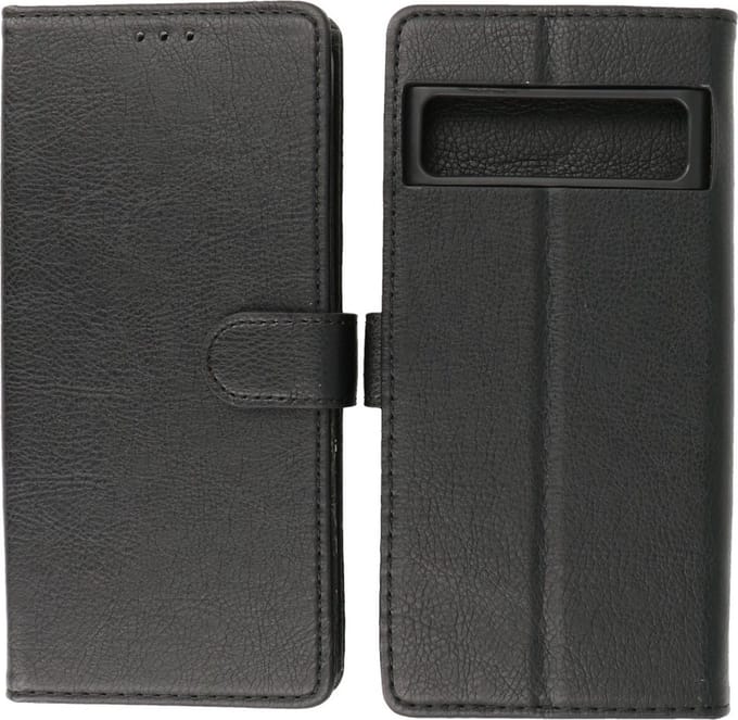 Google Pixel 8 Pro Hoesje Book Case Portemonnee Telefoonhoesje - Zwart