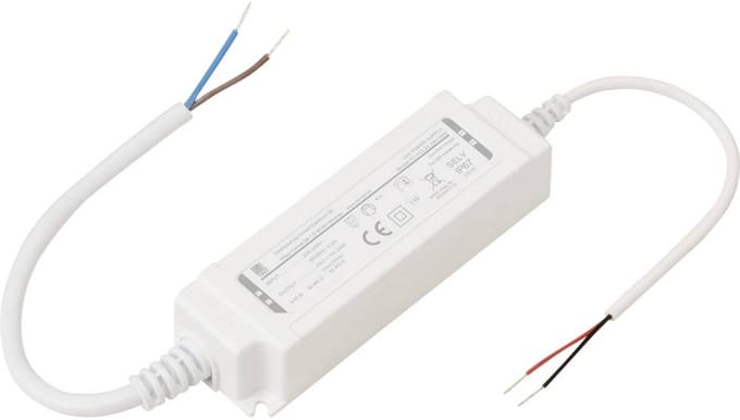 TRU COMPONENTS TC-YCL24-2401000 LED-transformator IP67 Constante spanning 24 W 1 A 24 V/DC 1 stuk(s)