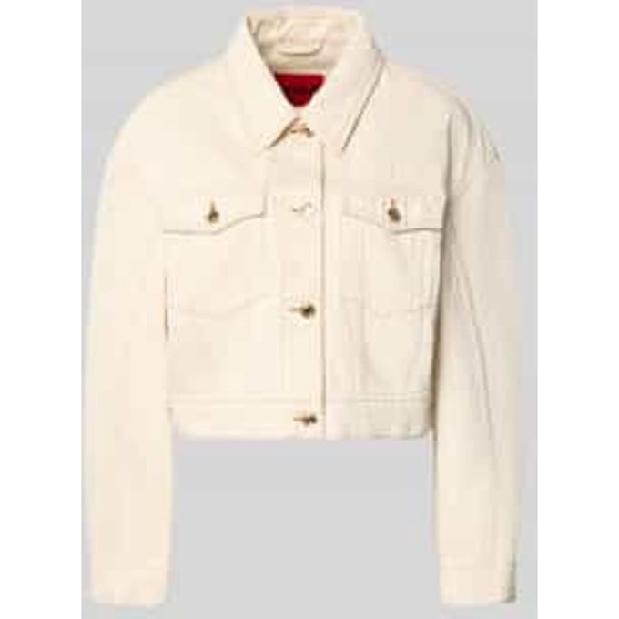 regular fit jeansjack van puur katoen model 'GISOLIA'