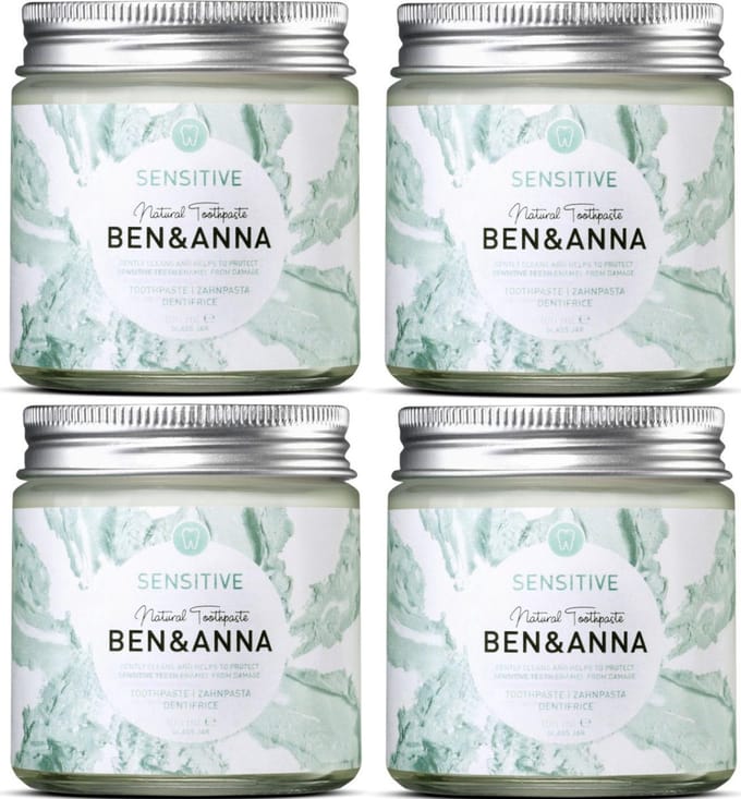 BEN&ANNA - sensitive tandpasta - 4 pak