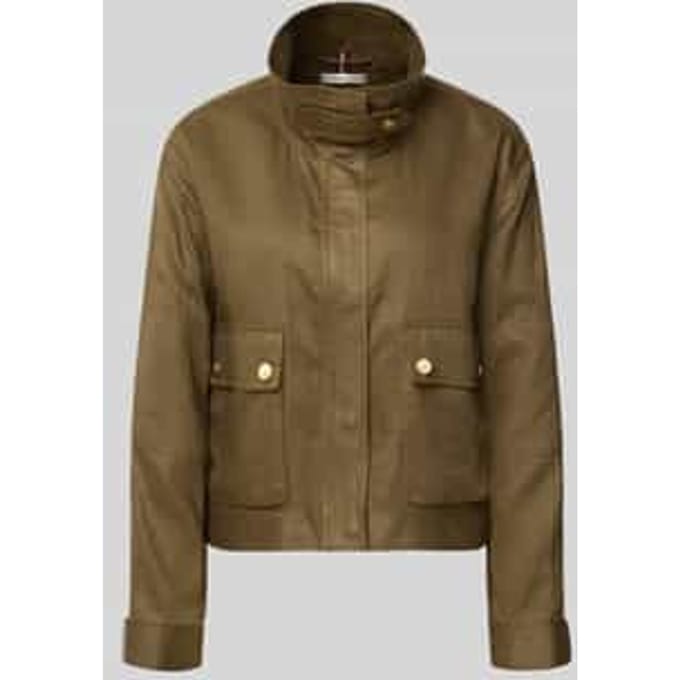 relaxed fit utility-jack van puur linnen