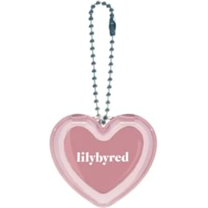 lilybyred - Luv Beam Sherbet Cheek Mini Keyring - 2 Colors Fig Foam