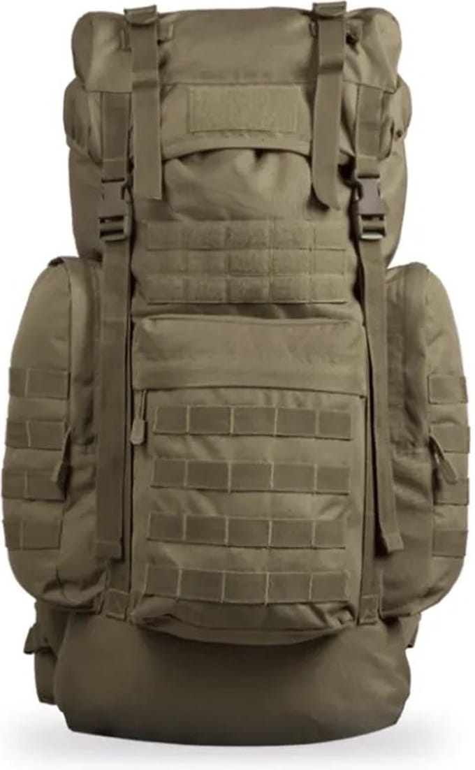 Mil-tec Bundeswehr GEN II Combat-rugzak 65l, Olive