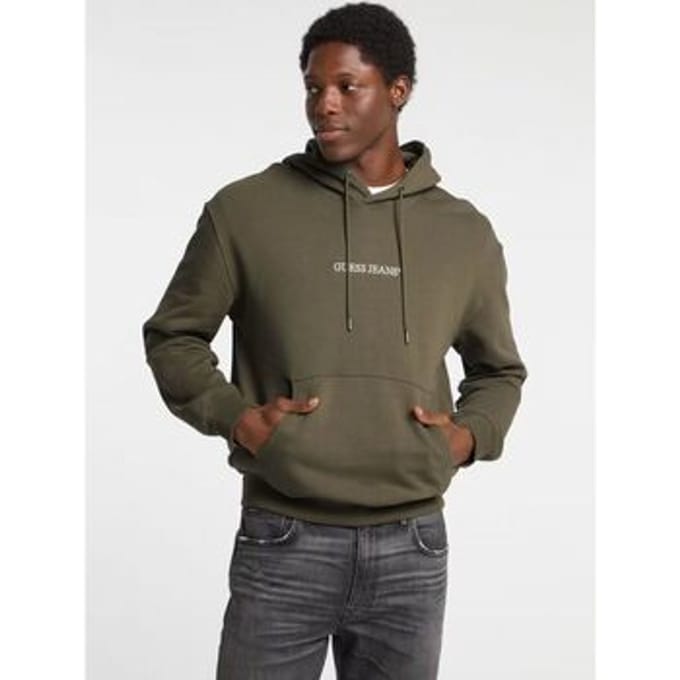 Sweater Guess M5RQ38 KCPR1 EMBRO SWT HD-G8EV OLIVE GREEN