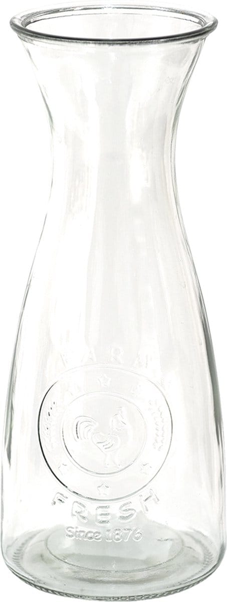 Clayre & Eef Karaf Ø 10x27 cm Glas