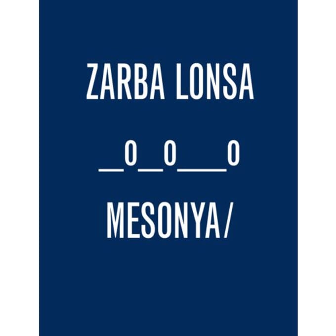 Zarba Lonsa, 0_0__0, Mesonya - Katinka Bock