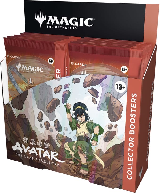 Magic: The Gathering Avatar Collector Booster Box - 12 pakjes met foliekaarten