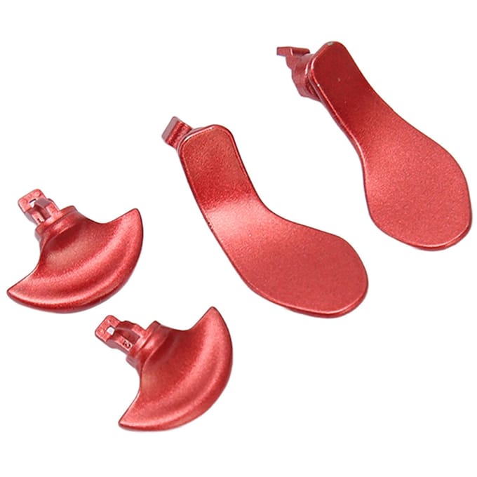 4 stuks Game Controller Achterknoppen Professionele Vervangende Metalen Achterknoppen voor PS5 Edge