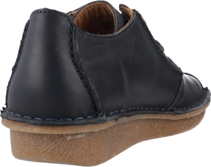 Clarks Funny Dream - dames veterschoen - Blauw - maat 37.5 (EU) 4.5 (UK)