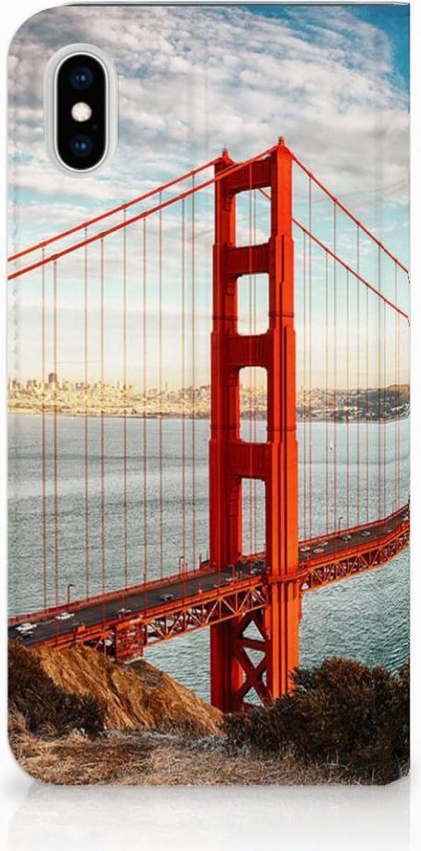 Apple iPhone Xs Max Book Cover Golden Gate Bridge