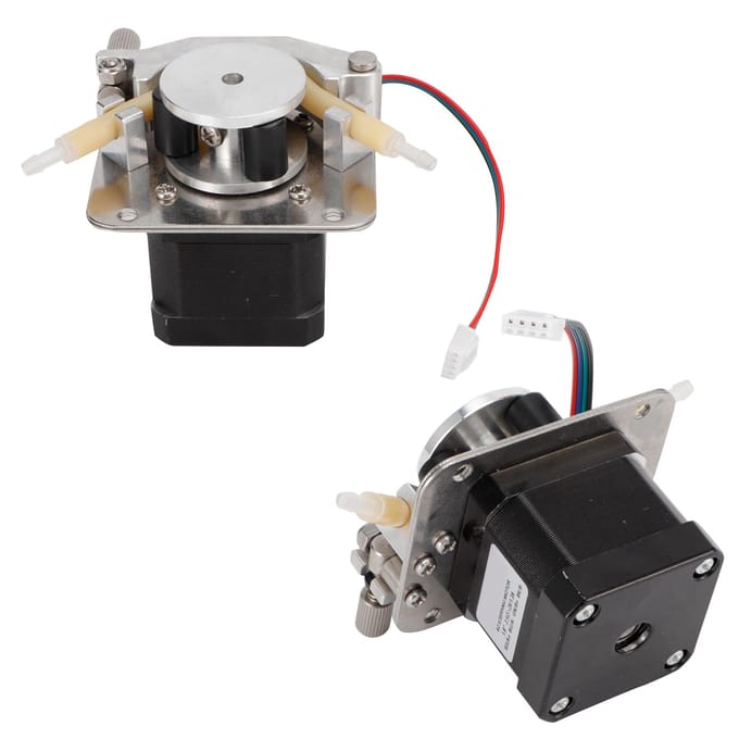 Micro-pompe péristaltique avec moteur pas à pas, pompe à eau à circulation silencieuse et auto-amorçante(16 # 3.2x6. 4