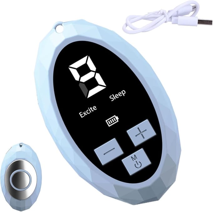 Handheld ontspanningsapparaat, draagbaar slaaphulpmiddel, intelligent handontspanningsapparaat, compact slaaphulpmiddel, handheld stressverlichtingshulpmiddel, oplaadbaar slaaphulpapparaat
