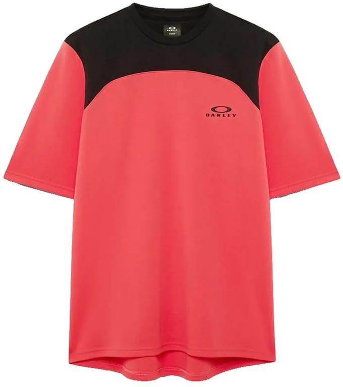 Oakley Apparel Free Ride Korte Mouw Enduro Trui Rood XL Man