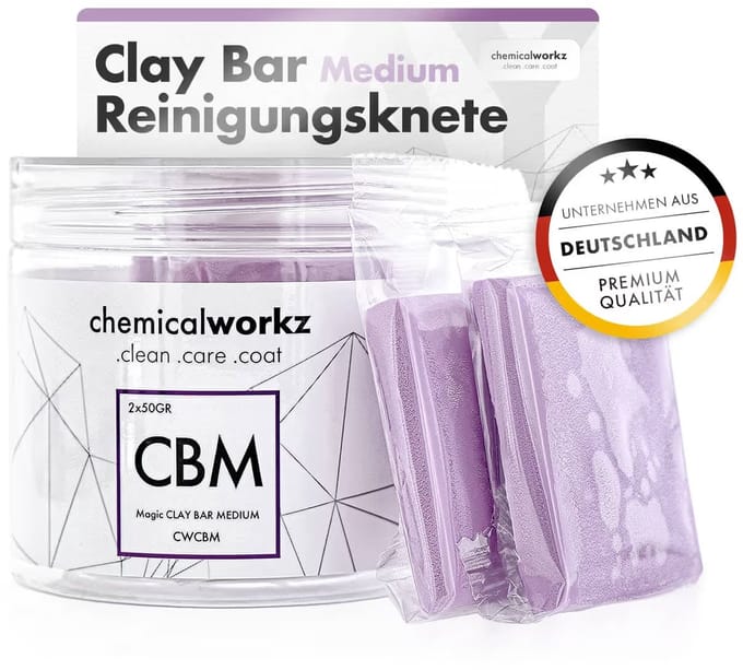 ChemicalWorkz® - Magic ClayBar - 2 x 50gr - MEDIUM