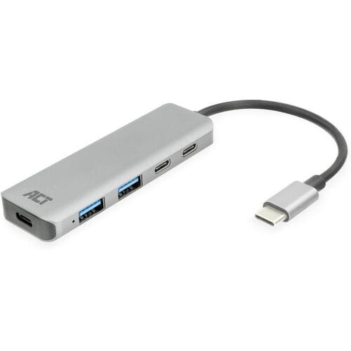 ACT USB-C hub 3.0, 2x USB-A, 2x USB-C AC7072