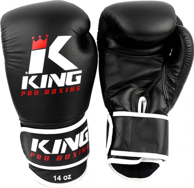 King Pro Boxing - bokshandschoenen - KPB/BG 3 - Zwart - 10oz