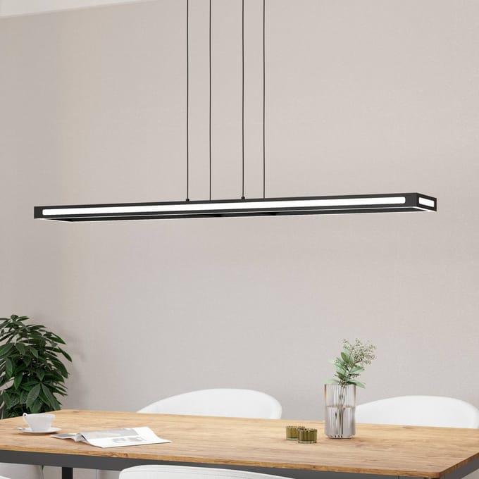 EGLO connect LED hanglamp Savilanas-Z, CCT, zwart