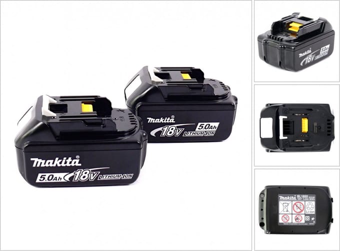 Makita BL 1850 B 18 V - 5,0 Ah Li-ion accu 2-pack