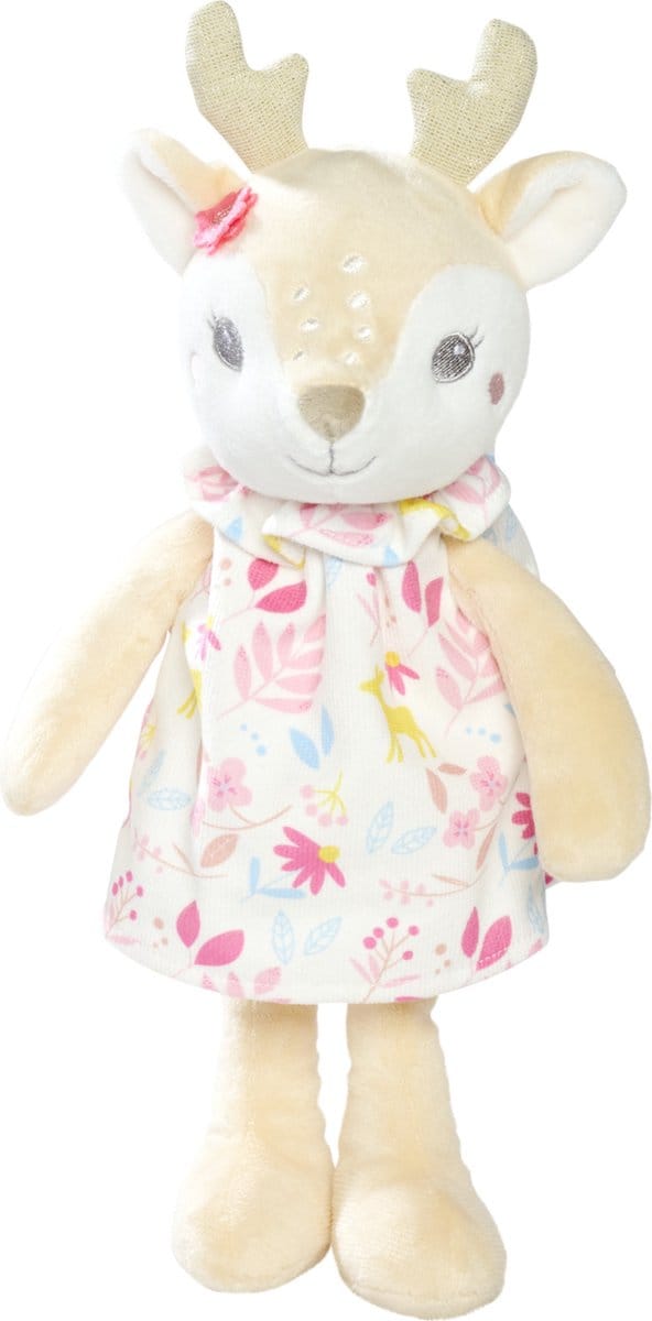 Nicotoy - Doe Plush - Hert - Pluche - Knuffel - 30cm - Vanaf 0 m
