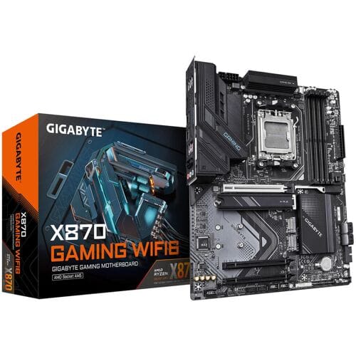 Gigabyte X870 Moederbord Socket AMD AM5 Vormfactor ATX Moederbord chipset AMD® X870