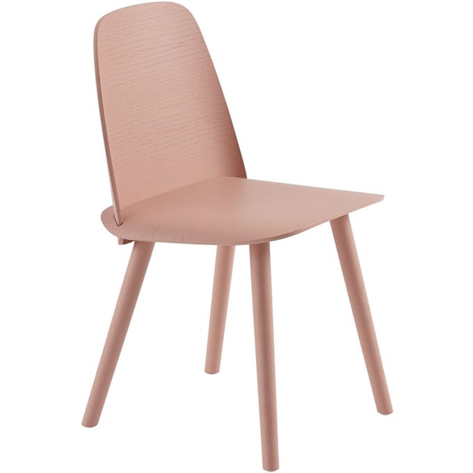 Muuto Nerd eetkamerstoel - tan rose