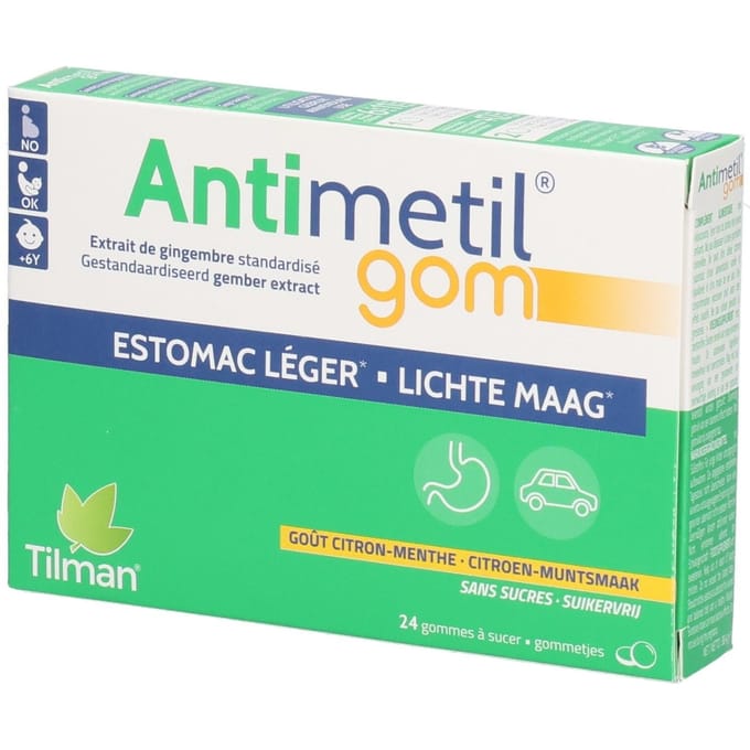 Antimetil Gom Lichte Maag 24 Gommetjes