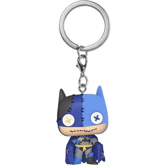 FUNKO POP KEYCHAIN: PATCHWORK - BATMAN.