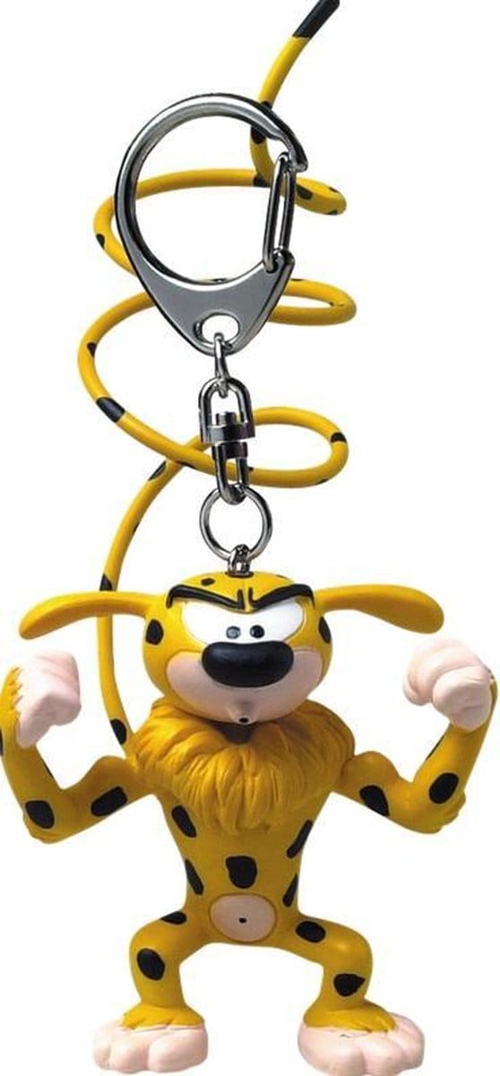 Plastoy: Sleutelhanger Gespierde Marsupilami 11 Cm