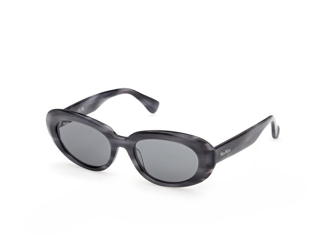Maxmara MM0196 Shiny light blue 53/18/140 WOMAN Zonnebrillen