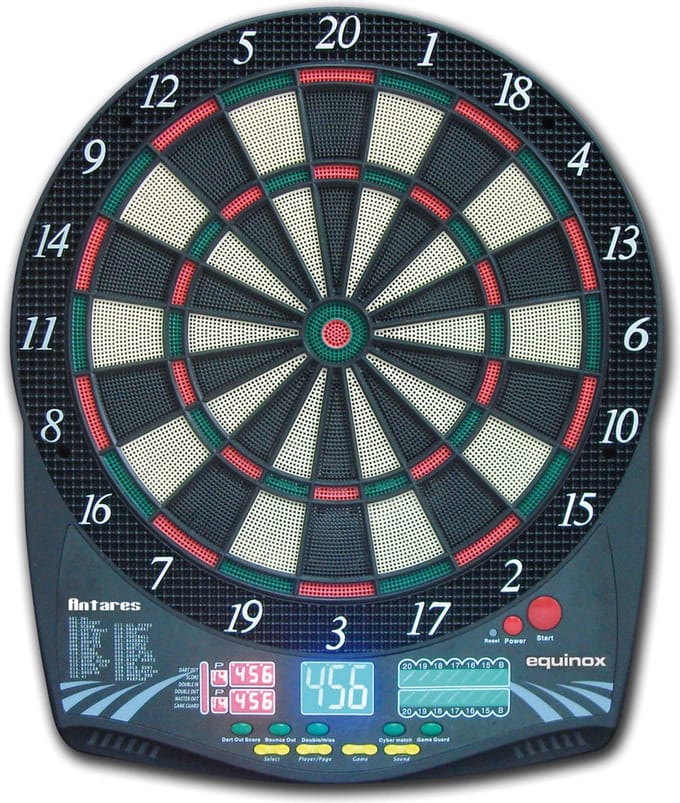 Equinox Elektronisch Dartbord Antares - Inclusief 6 Darts