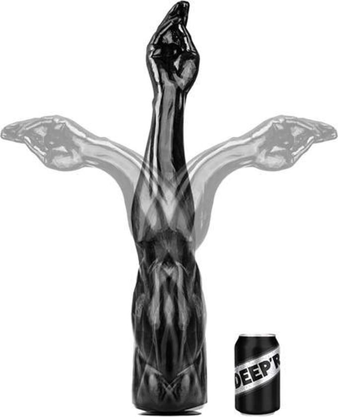 DEEP'R - Mega Muscle Fist - Zwart - 69.00 cm x Ø 6.50 cm