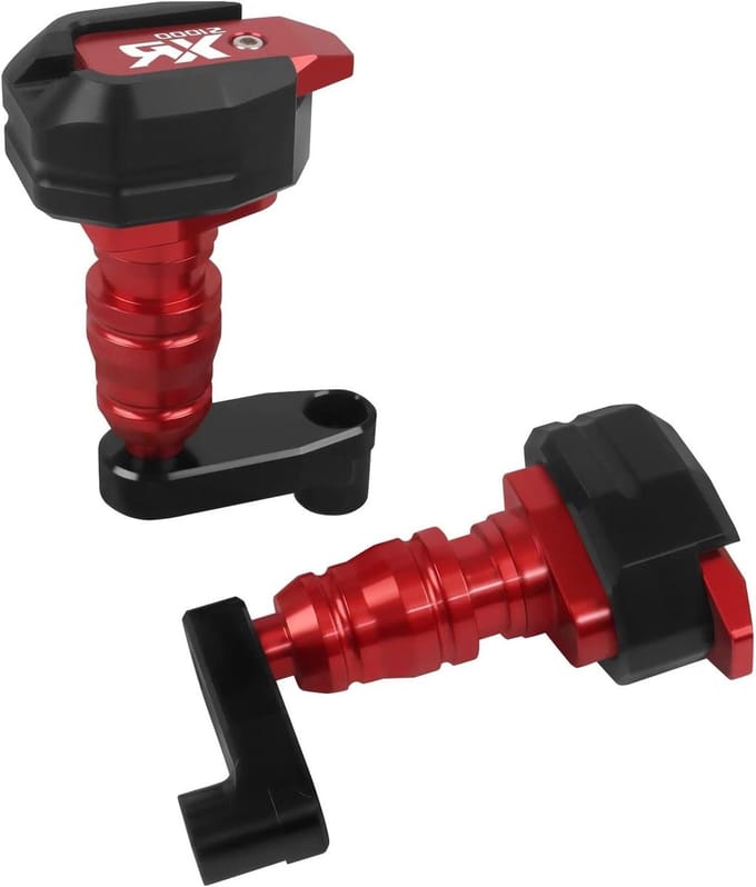 Frame Slider Set - Motor Beschermers - Motor Bescherming - Valbescherming - Set van 2 - Rood