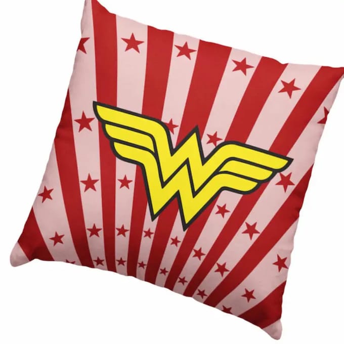 DC Comics: Wonder Woman Symbol Square Cushion