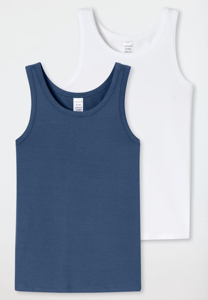 SCHIESSER - Tanktop - Jongens - Onderhemden