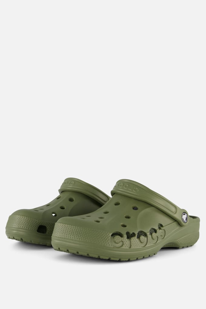 Crocs Crocs Baya Clogs Slippers groen Rubber