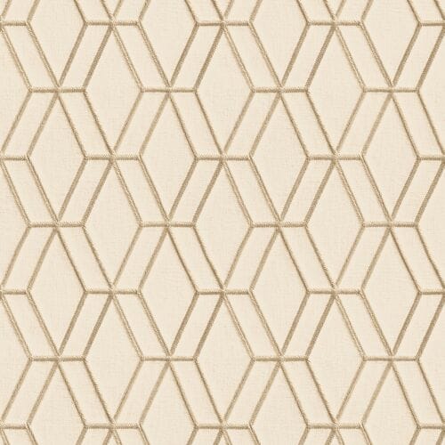 Dutch Wallcoverings Wallstitch/Bs1 Hexagonal - Beige