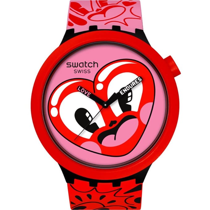 Swatch Big Bold SB05Z103 Hattie's Heart Horloge