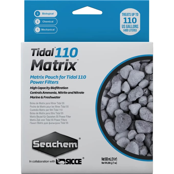 Accessoires voor aquariumfilters Seachem Tidal 110 Matrix
