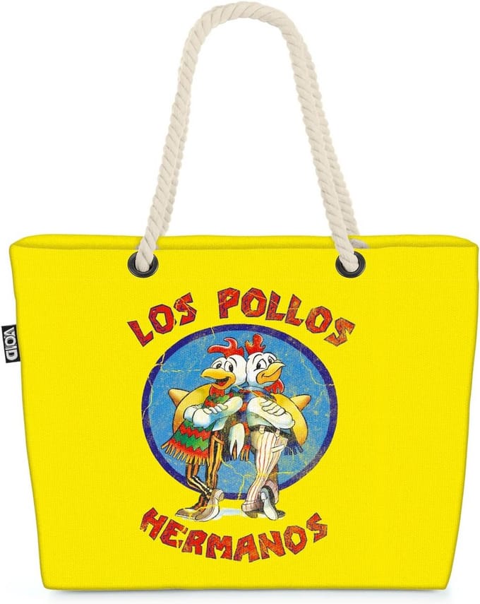 VOID XXL Beachbag 23L - Handgemaakte Strandtas met Duurzame Print