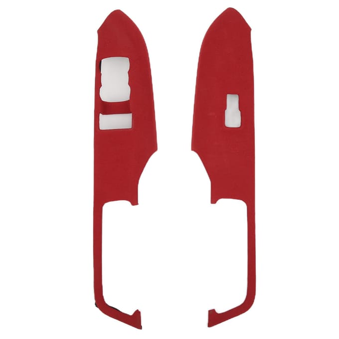 Deurraam Hefschakelaar Paneel Trim Ruwe Vorm Vervanging voor Ford Mustang 2015-2021 LHD red white