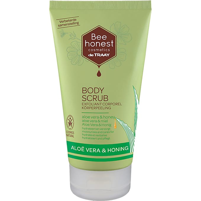 Bee Honest Bodyscrub Aloë Vera & Honing 150 ml