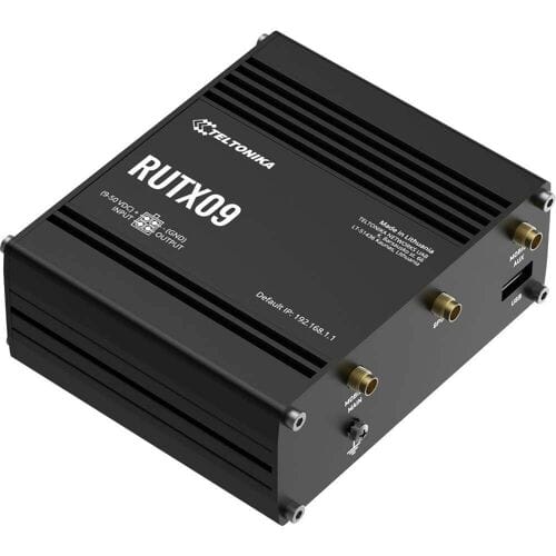 Teltonika RUTX09 - router - WWAN - DIN rail mountable - Router