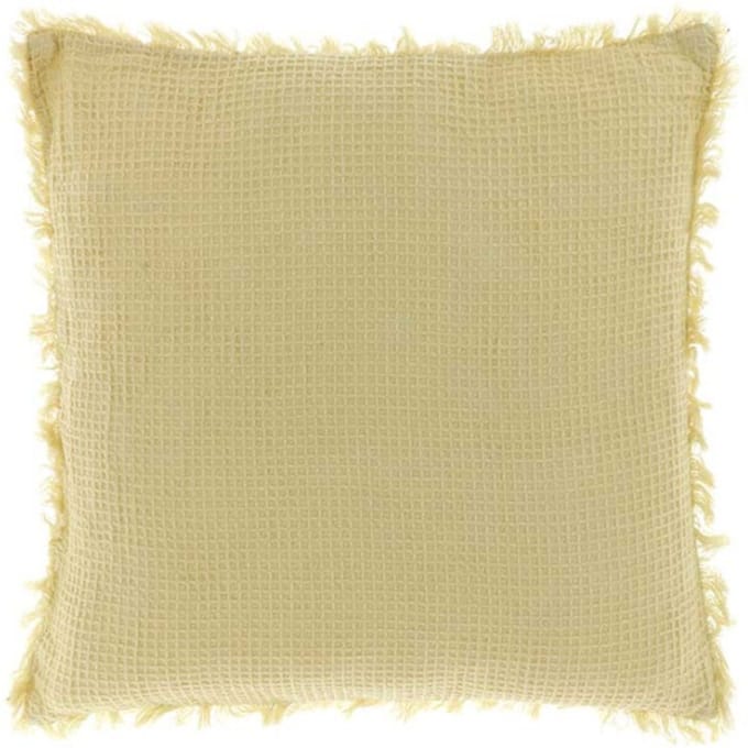 Unique Living - Kussen Canar 45x45cm Soft Yellow