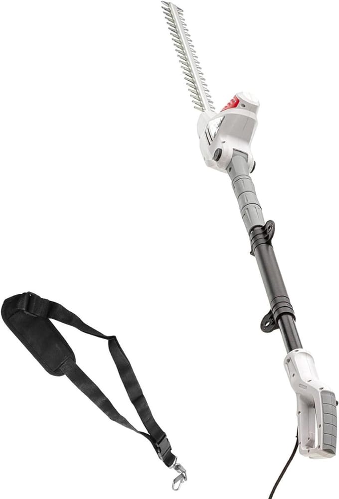 Zyrex® Heggenschaar Telescopisch - Grijs - 241cm x 10cm x 19cm