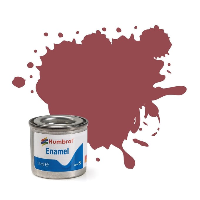 Humbrol Emailleverf Mat - 14 ml - No.73 Wine