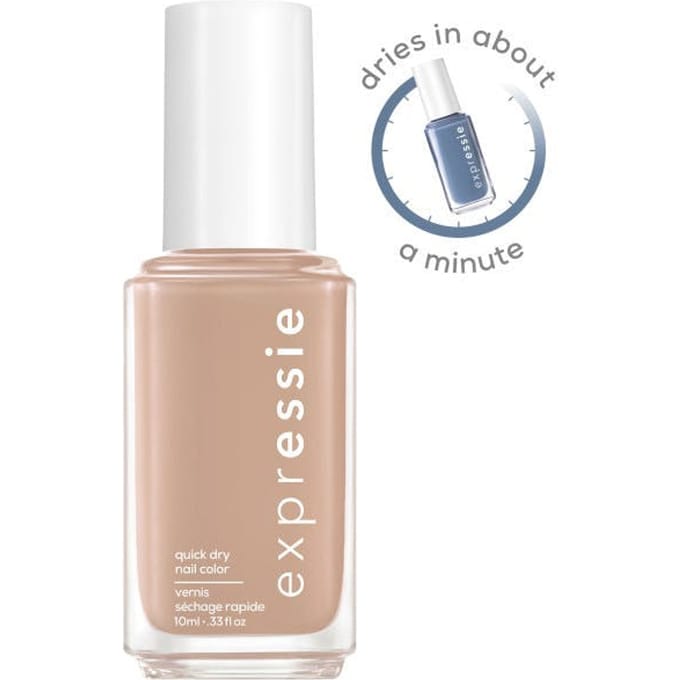 essie - expressie - 60 buns up - nude - sneldrogende nagellak - 10ml