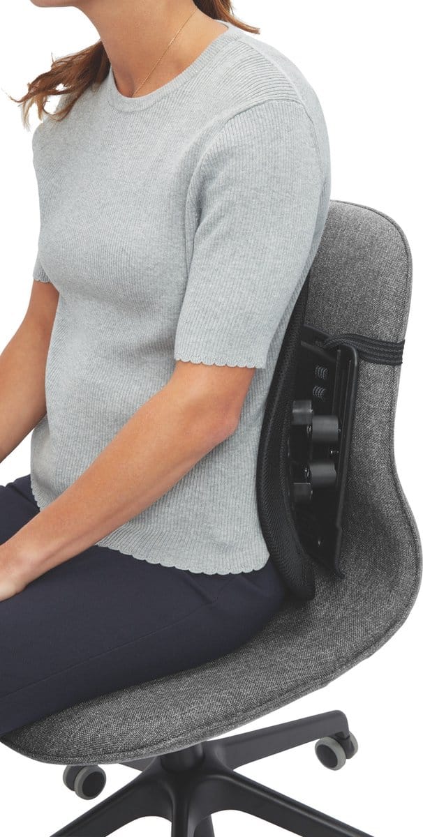 Kensington SmartFit® Conform Ergonomische Rugsteun - Zwart