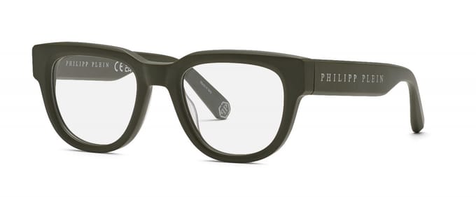 Philipp Plein PLEIN STARLIGHT VPP146M MATTE GREEN 51/21/150 Unisex Brilmonturen