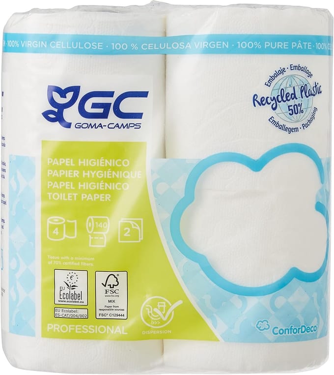 Toiletpapier Rollen - Zacht Papier - Dagelijks Gebruik - Micro-geëmboosseerd - 18 Meter
