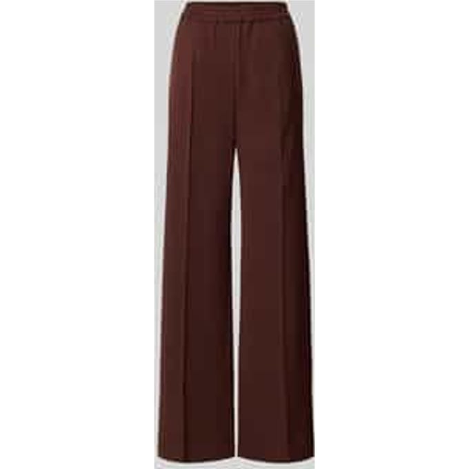 Regular fit broek met scheerwol, model 'PETRA'